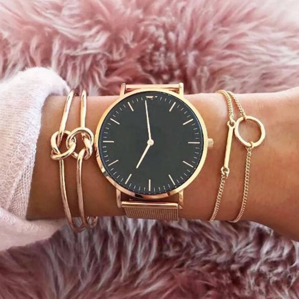 Super Cute Gold Bracelet Set